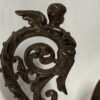 Ornate brass cherub ewer serving  handle & spout - Image 5
