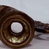 Ornate brass cherub ewer serving  handle & spout - Image 4