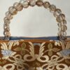 Glass-Bead Handled  Brocade Purse - Image 4